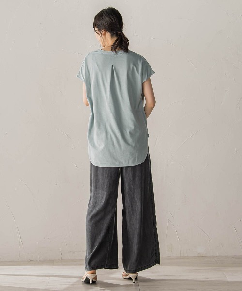 Droite lautreamont（ドロワットロートレアモン）の「Air DENIMイージーパンツ（その他パンツ・レディース・ブラック/ブルー・S/M）」の10枚目の写真