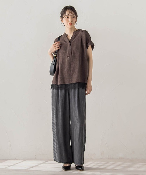 Droite lautreamont（ドロワットロートレアモン）の「Air DENIMイージーパンツ（その他パンツ・レディース・ブラック/ブルー・S/M）」の17枚目の写真