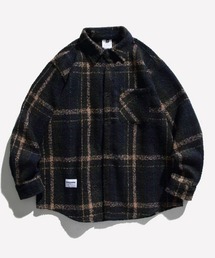 DOUBLE STEAL（ダブルスティール）の「DSチェックシャギー長袖シャツ（シャツ/ブラウス）」