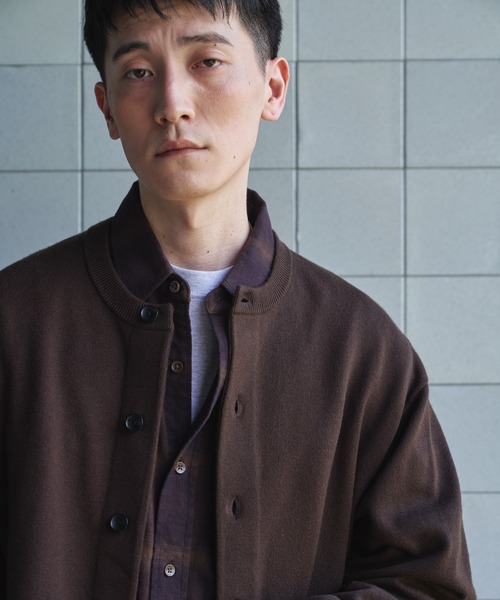 URBAN RESEARCH DOORS(アーバンリサーチドアーズ)の「『UR TECH』 200日 クルーネックカーディガン(カーディガン/ボレロ・メンズ・ブラック/ブラウン/ボルドー・LARGE/X-LARGE/MEDIUM)」の11枚目の写真