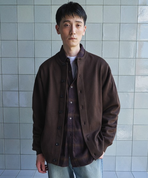 URBAN RESEARCH DOORS(アーバンリサーチドアーズ)の「『UR TECH』 200日 クルーネックカーディガン(カーディガン/ボレロ・メンズ・ブラック/ブラウン/ボルドー・LARGE/X-LARGE/MEDIUM)」の14枚目の写真