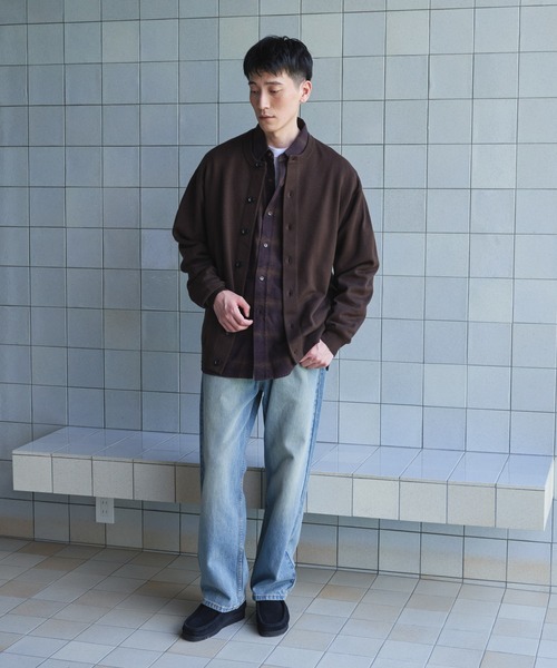 URBAN RESEARCH DOORS(アーバンリサーチドアーズ)の「『UR TECH』 200日 クルーネックカーディガン(カーディガン/ボレロ・メンズ・ブラック/ブラウン/ボルドー・LARGE/X-LARGE/MEDIUM)」の16枚目の写真