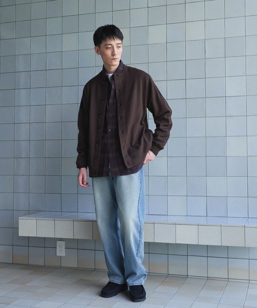 URBAN RESEARCH DOORS(アーバンリサーチドアーズ)の「『UR TECH』 200日 クルーネックカーディガン(カーディガン/ボレロ・メンズ・ブラック/ブラウン/ボルドー・LARGE/X-LARGE/MEDIUM)」の17枚目の写真