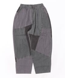 mililopiulu/ミリロピュール　WEAVE PATCH PANTS M