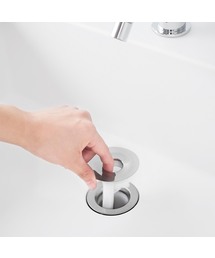 tower（タワー）の「洗面排水口ゴミ受けネットホルダー タワー（キッチン収納）」