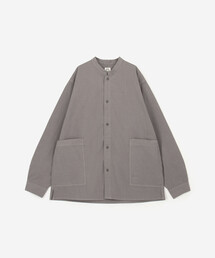 ORCIVAL | ORCIVAL | コットンツイル スタンドカラー長袖シャツ WOMEN(シャツ/ブラウス)
