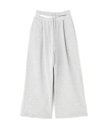 CLANE/クラネ/SLASH WAIST SWEAT PANTS