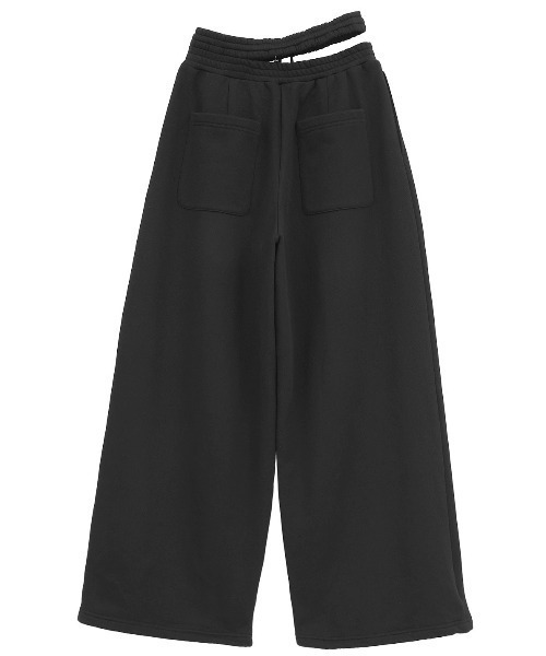 CLANE(クラネ)の「CLANE/クラネ/SLASH WAIST SWEAT PANTS(スウェットパンツ・レディース・ブラック/グレー/ブラウン系その他5・1)」の11枚目の写真