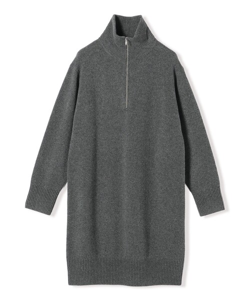 SHIPS(シップス)の「〈手洗い可能〉ウール カシミヤ ハーフジップ ワンピース(ワンピース・レディース・ブラウン/グレー・ONE SIZE)」の20枚目の写真