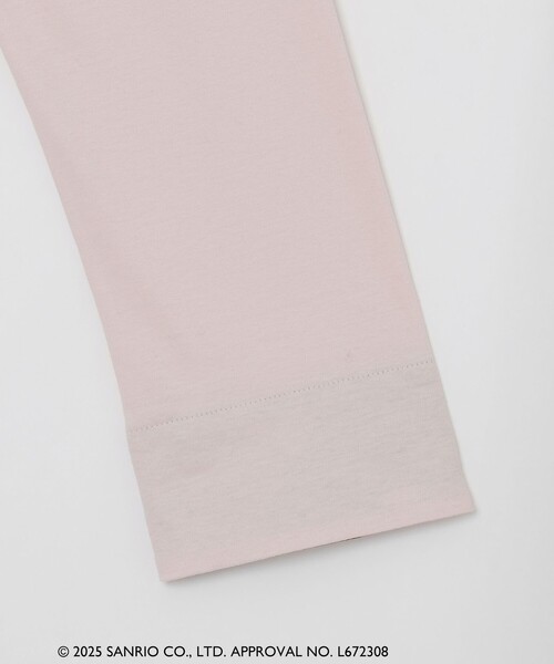 BLUE LABEL CRESTBRIDGE(ブルーレーベルクレストブリッジ)の「【ハローキティコラボ】ロングTシャツ(Tシャツ/カットソー・レディース・ブラック/ホワイト・38)」の22枚目の写真
