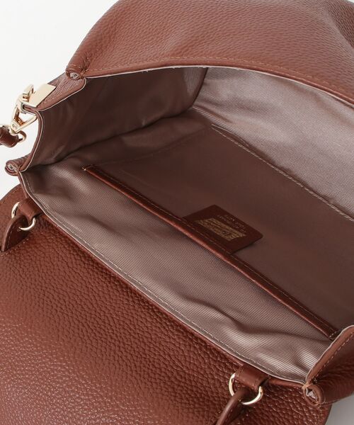Beau're(ヴュレ)の「【BEAURE/ビュレ】カウレザー フラップ 2WAYバッグ B-26330(ハンドバッグ・レディース・アイボリー/ベージュ系/ワイン/ブラック・FREE)」の21枚目の写真