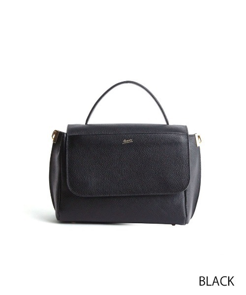 Beau're(ヴュレ)の「【BEAURE/ビュレ】カウレザー フラップ 2WAYバッグ B-26330(ハンドバッグ・レディース・アイボリー/ベージュ系/ワイン/ブラック・FREE)」の8枚目の写真