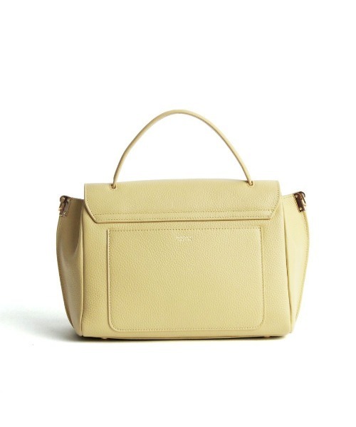 Beau're(ヴュレ)の「【BEAURE/ビュレ】カウレザー フラップ 2WAYバッグ B-26330(ハンドバッグ・レディース・アイボリー/ベージュ系/ワイン/ブラック・FREE)」の13枚目の写真