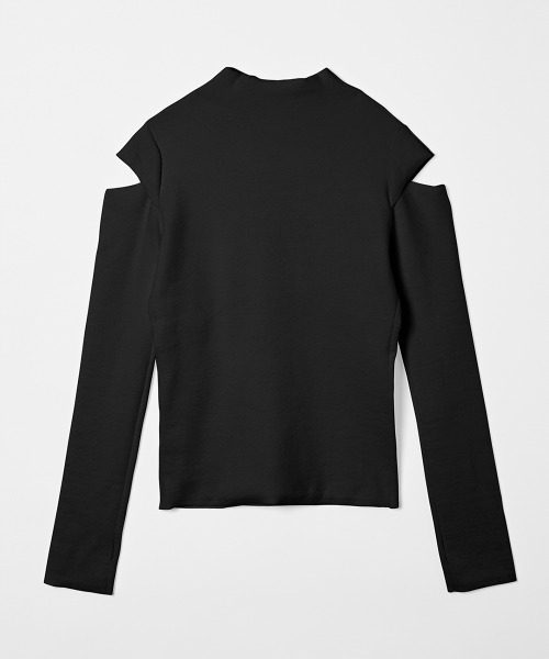 TELOPLAN(テーロプラン)の「【TELOPLAN】26SS新作 Elijah Knit Top / エライジャニットトップ(ニット/セーター・レディース・Black/White・ONE SIZE)」の11枚目の写真