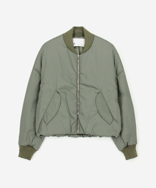 TICCA(ティッカ)の「TICCA | 〈別注〉 ショート MA-1 WOMEN(MA-1・レディース・ブラック/カーキ・F)」の2枚目の写真