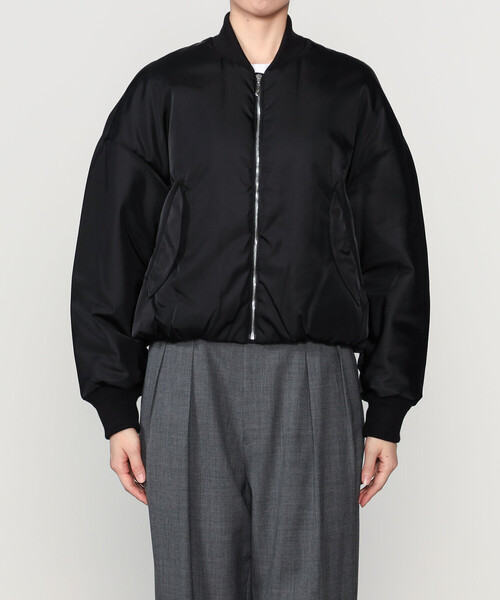 TICCA(ティッカ)の「TICCA | 〈別注〉 ショート MA-1 WOMEN(MA-1・レディース・ブラック/カーキ・F)」の10枚目の写真