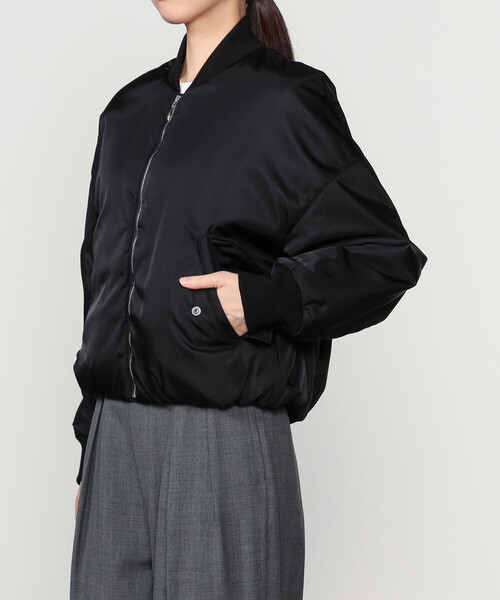 TICCA(ティッカ)の「TICCA | 〈別注〉 ショート MA-1 WOMEN(MA-1・レディース・ブラック/カーキ・F)」の13枚目の写真
