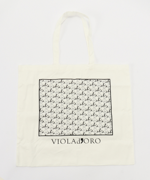 VIOLAd'ORO(ヴィオラドーロ)の「VIOLAd'ORO/ ヴィオラドーロ TRERO BIG TOTE(トートバッグ・レディース・ブラック/ブラウン・FREE)」の15枚目の写真