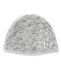 Cavish（カビシ）の「LOVE SELLER LEOPARD KNIT BEANIE GREY(CV2GFUAB31A)（ニットキャップ/ビーニー）」
