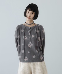 LOWRYS FARM | フラワーワッフルＰＯ　1096083(Tシャツ/カットソー)