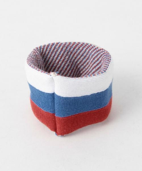 Gosha Rubchinskiy（ゴーシャラブチンスキー）の「GOSHA RUBCHINSKIY(ゴーシャ ラブチンスキー) WRIST BAND（バングル/リストバンド・メンズ・ライトグレー/レッド/ネイビー・FREE）」の4枚目の写真