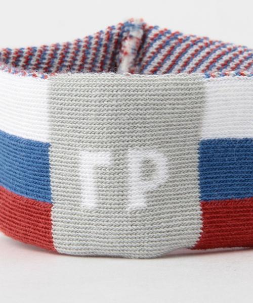 Gosha Rubchinskiy（ゴーシャラブチンスキー）の「GOSHA RUBCHINSKIY(ゴーシャ ラブチンスキー) WRIST BAND（バングル/リストバンド・メンズ・ライトグレー/レッド/ネイビー・FREE）」の7枚目の写真