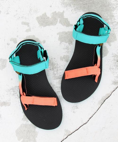 Teva（テバ）の「【国内exclusive】＜TEVA＞∵ORIGINAL UNIVERSAL TYEDYE サンダル（サンダル・レディース・ライトブルー/ピンク・5/6/8/7）」の20枚目の写真