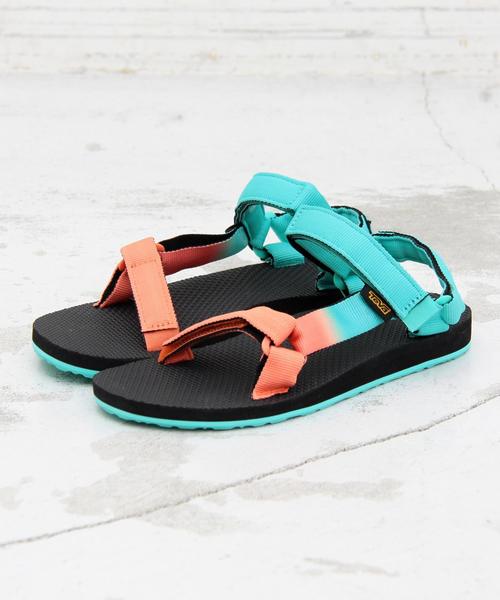 Teva（テバ）の「【国内exclusive】＜TEVA＞∵ORIGINAL UNIVERSAL TYEDYE サンダル（サンダル・レディース・ライトブルー/ピンク・5/6/8/7）」の11枚目の写真