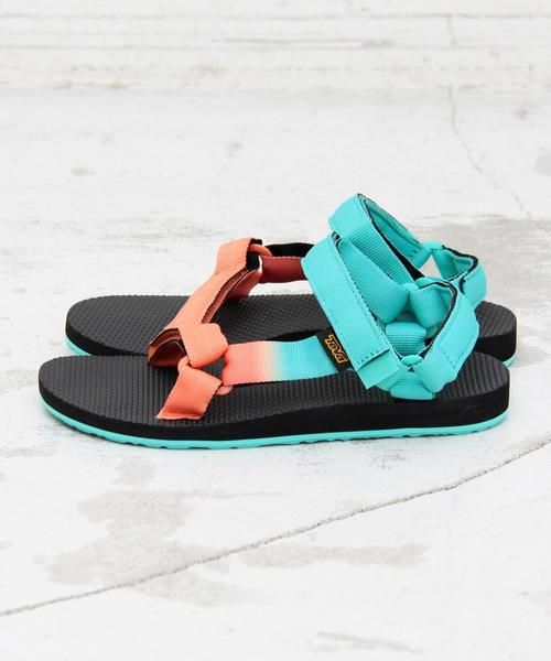 Teva（テバ）の「【国内exclusive】＜TEVA＞∵ORIGINAL UNIVERSAL TYEDYE サンダル（サンダル・レディース・ライトブルー/ピンク・5/6/8/7）」の12枚目の写真
