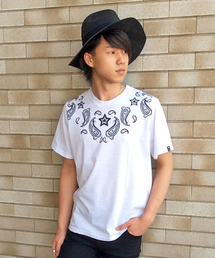 VENCEEXCHANGE | 首元バンダナ柄BIGT(Tシャツ/カットソー)