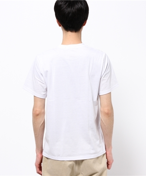 VENCEEXCHANGE(ヴァンスエクスチェンジ)の「首元バンダナ柄BIGT(Tシャツ/カットソー・メンズ・オフホワイト/ブラック・LARGE/MEDIUM)」の7枚目の写真