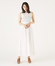 MOUSSY | COTTON LACE LONG OP/F(ワンピース)