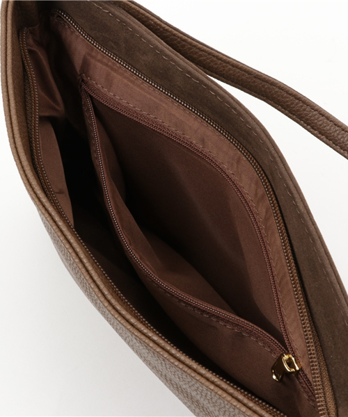 WEGO(ウィゴー)の「WEGO/リングタッセルショルダーバッグ(ショルダーバッグ・レディース・グレー/ワイン/ブラック/ブラウン/マスタード・FREE)」の13枚目の写真