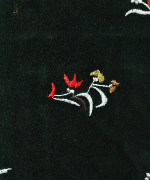 SLY（スライ）の「VELVET FLOWER STAND OP（ワンピース・レディース・イエロー系その他/ブラック/ダークグリーン・1/2）」の13枚目の写真