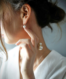 貝パールピアス