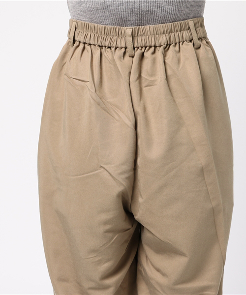 WEGO（ウィゴー）の「WEGO/タックテーパードパンツ（その他パンツ・レディース・インディゴブルー/ベージュ/ブラック/サックスブルー/ピンク・FREE）」の10枚目の写真