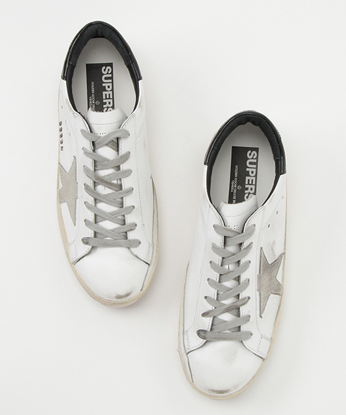 GOLDEN GOOSE（ゴールデングース）の「GOLDEN GOOSE DELUXE レザースニーカー GCOMS590（スニーカー・メンズ・ホワイト・41/42/43/40）」の6枚目の写真