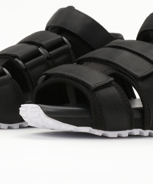WHITE MOUNTAINEERING（ホワイトマウンテニアリング）の「【White Mountaineering】VIBRAM SOLE TEPED SANDAL（サンダル・レディース・ブラック・24/25）」の6枚目の写真
