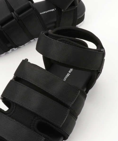 WHITE MOUNTAINEERING（ホワイトマウンテニアリング）の「【White Mountaineering】VIBRAM SOLE TEPED SANDAL（サンダル・レディース・ブラック・24/25）」の7枚目の写真
