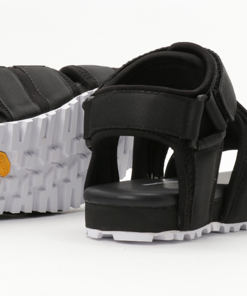 WHITE MOUNTAINEERING（ホワイトマウンテニアリング）の「【White Mountaineering】VIBRAM SOLE TEPED SANDAL（サンダル・レディース・ブラック・24/25）」の8枚目の写真