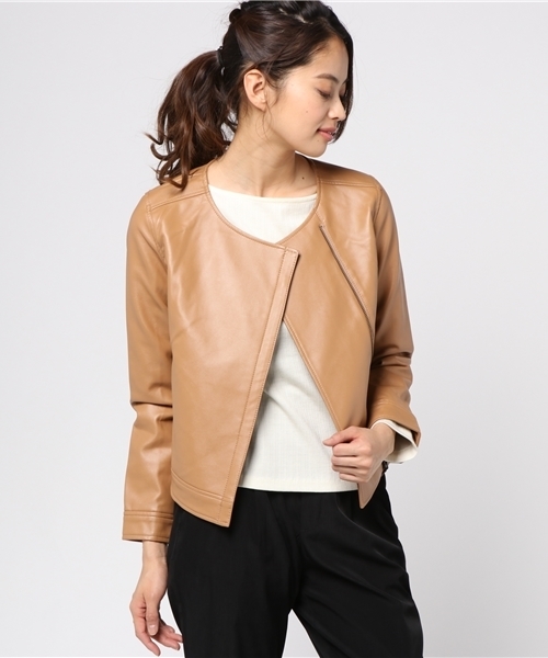 マスターバニー　ライダースジャケット　ノーカラー マスターバニー ライダースジャケット ノーカラー 【公式通販】