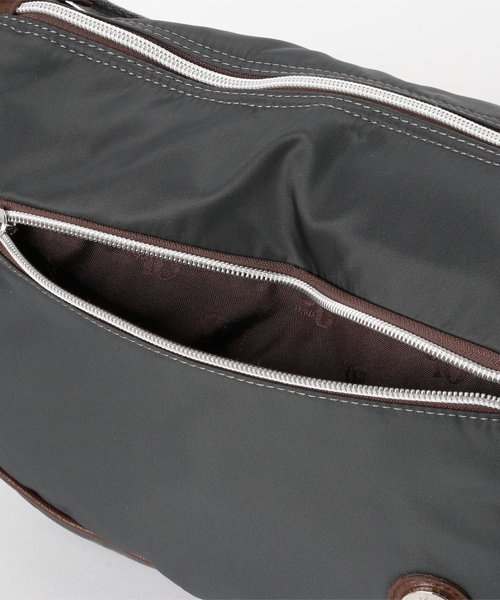 Orobianco（オロビアンコ）の「【Orobianco　オロビアンコ】　TRUCCO-G　定番　ショルダーバッグ　/　90701（ショルダーバッグ・メンズ・グレー/レッド/ブラック/カーキ/ワイン/ネイビー・FREE）」の8枚目の写真