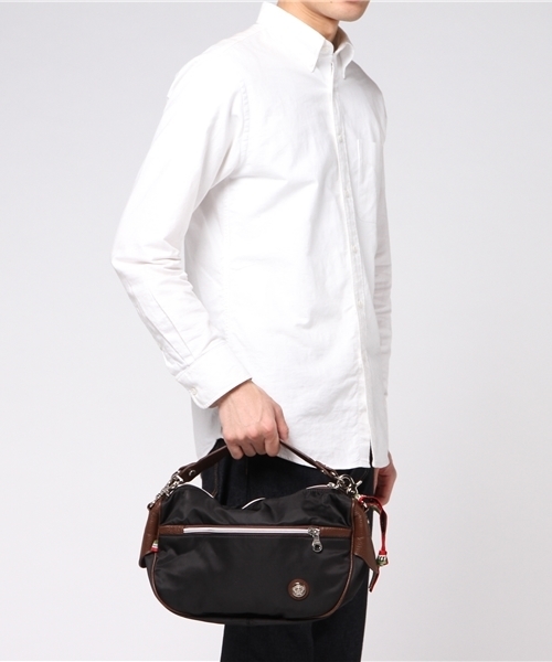 Orobianco（オロビアンコ）の「【Orobianco　オロビアンコ】　TRUCCO-G　定番　ショルダーバッグ　/　90701（ショルダーバッグ・メンズ・グレー/レッド/ブラック/カーキ/ワイン/ネイビー・FREE）」の13枚目の写真