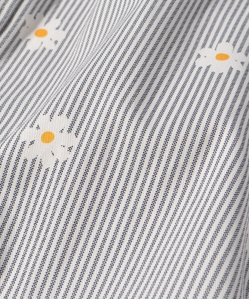 SHIPS JET BLUE（シップスジェットブルー）の「SHIPS JET BLUE: フラワープリント 7スリーブシャツ◇（シャツ/ブラウス・メンズ・ホワイト/ホワイト系その他/ブルー/ブルー系その他/ネイビー・MEDIUM/SMALL/LARGE/X-LARGE）」の17枚目の写真