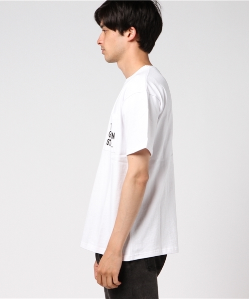 Goodwear(Since1983)(グッドウェア)の「Goodwear ロゴポケットTシャツ(Tシャツ/カットソー・メンズ・オレンジ/ブルー/ブラック/ホワイト・L/M)」の5枚目の写真