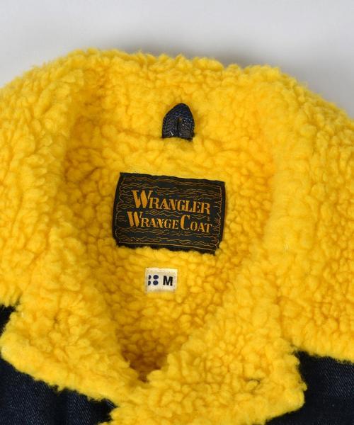 Wrangler（ラングラー）の「Wrangler×SHIPS BLUESTORE: 別注 カラーボア デニムランチコート■（その他アウター・メンズ・レッド/ブルー/イエロー・SMALL/LARGE/MEDIUM）」の19枚目の写真