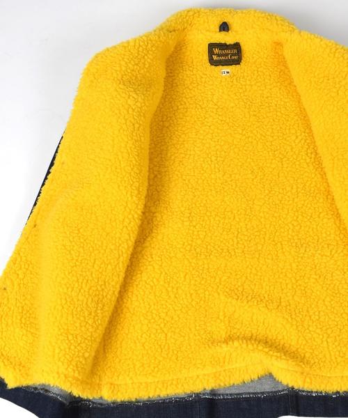 Wrangler（ラングラー）の「Wrangler×SHIPS BLUESTORE: 別注 カラーボア デニムランチコート■（その他アウター・メンズ・レッド/ブルー/イエロー・SMALL/LARGE/MEDIUM）」の15枚目の写真
