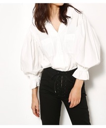 SLY | PEASANT ギャザースキッパーSH(シャツ/ブラウス)