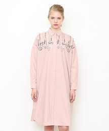 Design Tshirts Store graniph | ドロップショルダーシャツワンピース/ハンギング プランターズ(シャツワンピース)