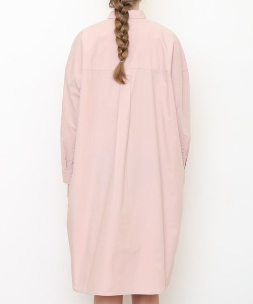 Design Tshirts Store graniph（デザイン　ティーシャツ　ストア　グラニフ）の「ドロップショルダーシャツワンピース/ハンギング プランターズ（シャツワンピース・レディース・ピンク系その他6・FREE）」の3枚目の写真